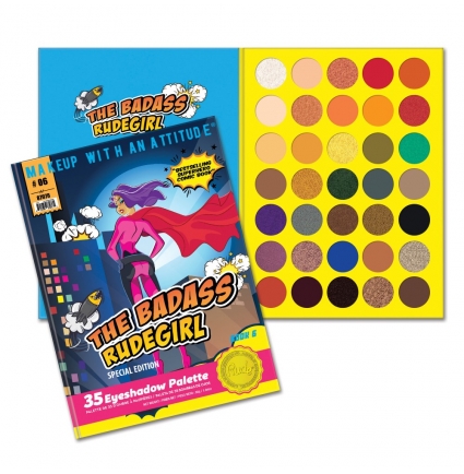 RUDE The Badass RudeGirl 35 Eyeshadow Palette - Book 6