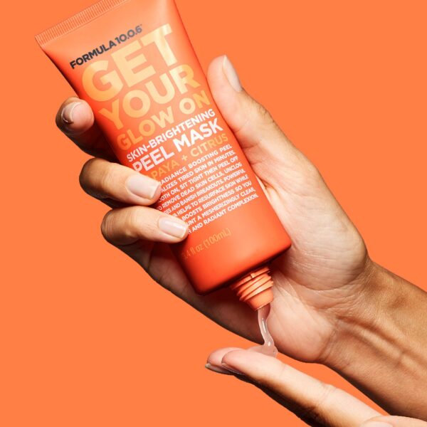 FORMULA 10.0.6 Get Your Glow On Skin-Brightening Peel Mask Papaya + Citrus