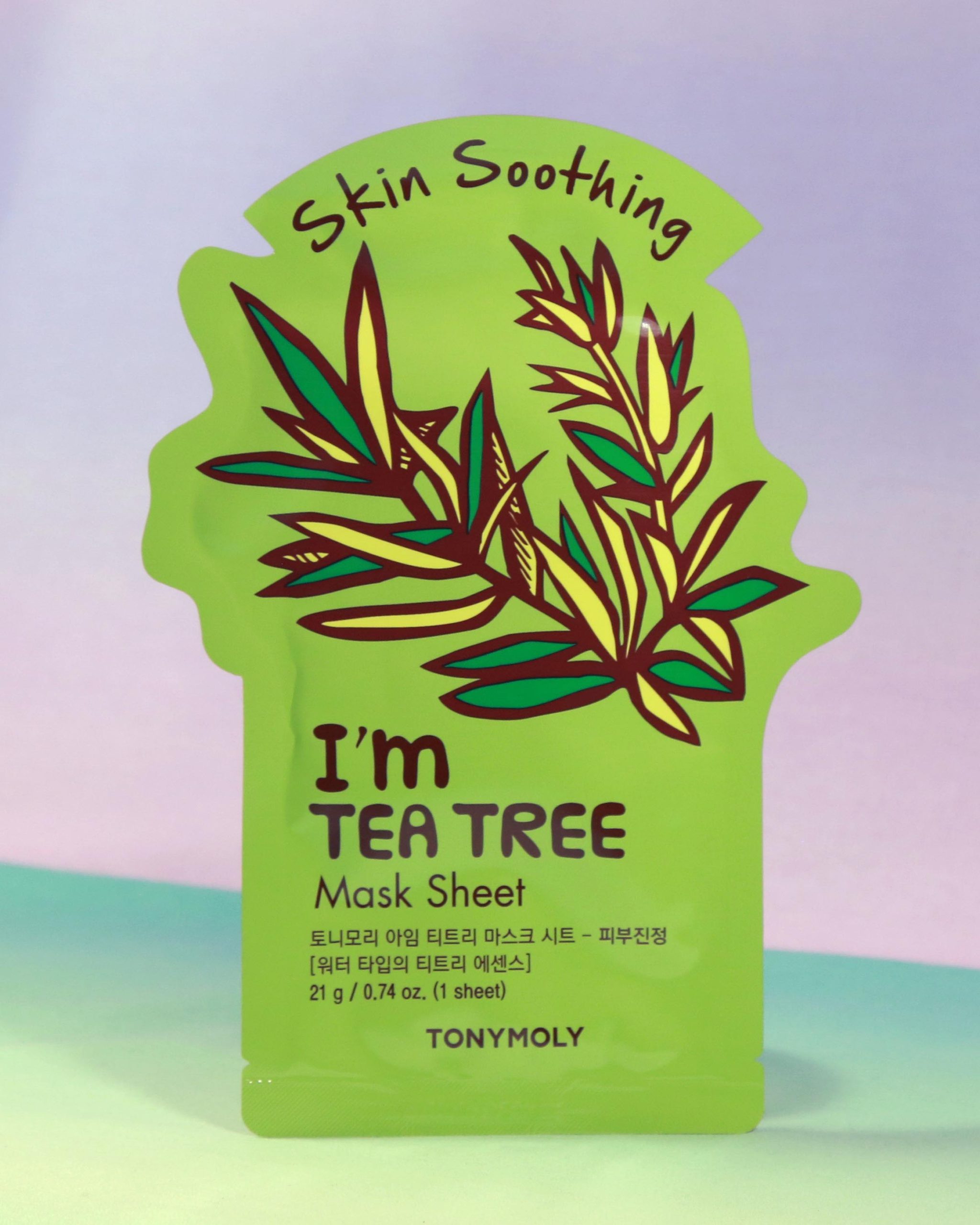 TONYMOLY I’M TEA TREE MASK SHEET SKIN SOOTHING Simple.mu