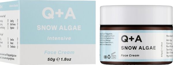 Q+A Snow Algae Intensive Face Cream